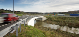 Brigde 5-5, Motorway A5, section  Maribor - Lenart