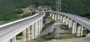 Tunnels Barnica and Podnanos, Aвтострада H4, Участок Razdrto - Vipava