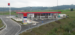 PETROL STATION LORMANJE SOUTH at the section Lenart-Sp. Senarska, in the settlement of Lormanje  